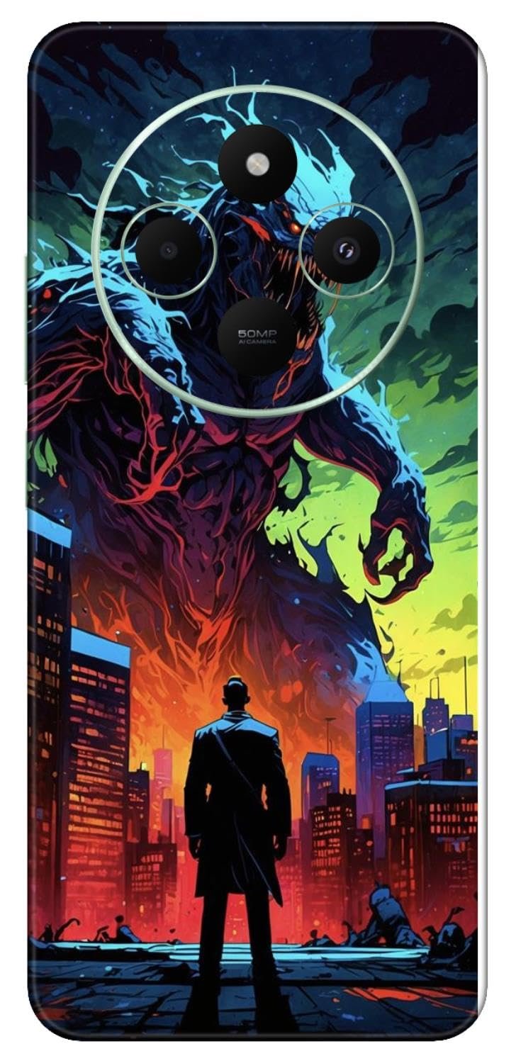 SKIN FACTORY Mobile Skin Sticker Compatible with Redmi A4 5G Redmi A4 5G