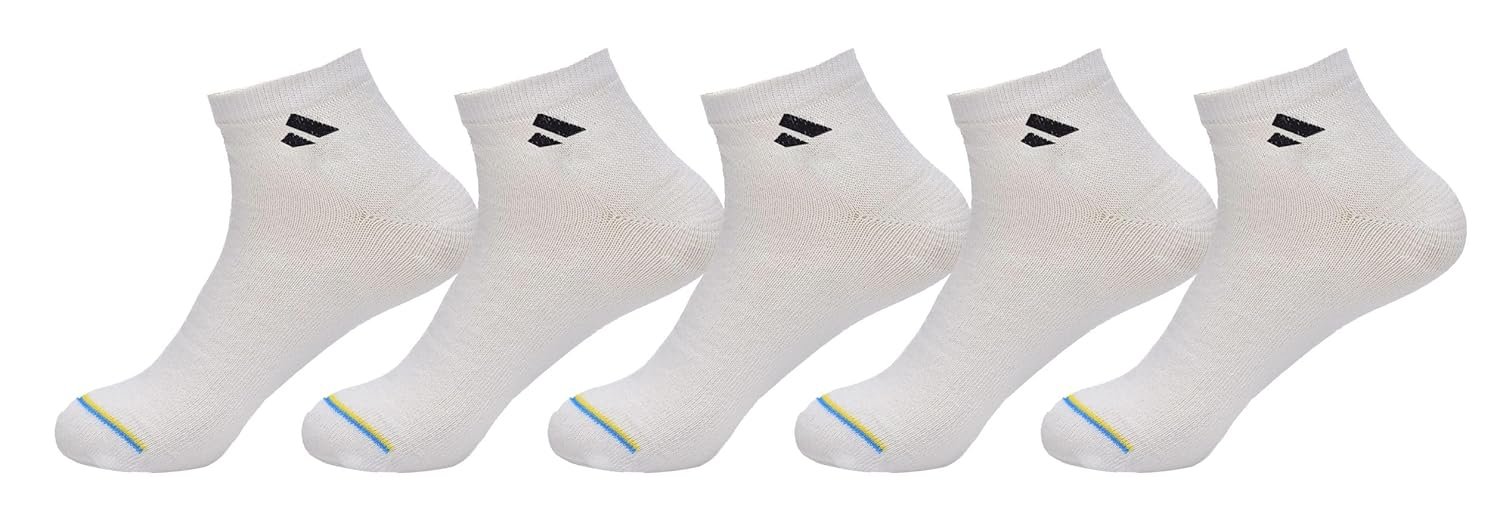 SJeware 5 Pairs Men and Women Solid Ankle Length Socks SJeware 12 Pairs Solid Cotton Ankle Length Socks