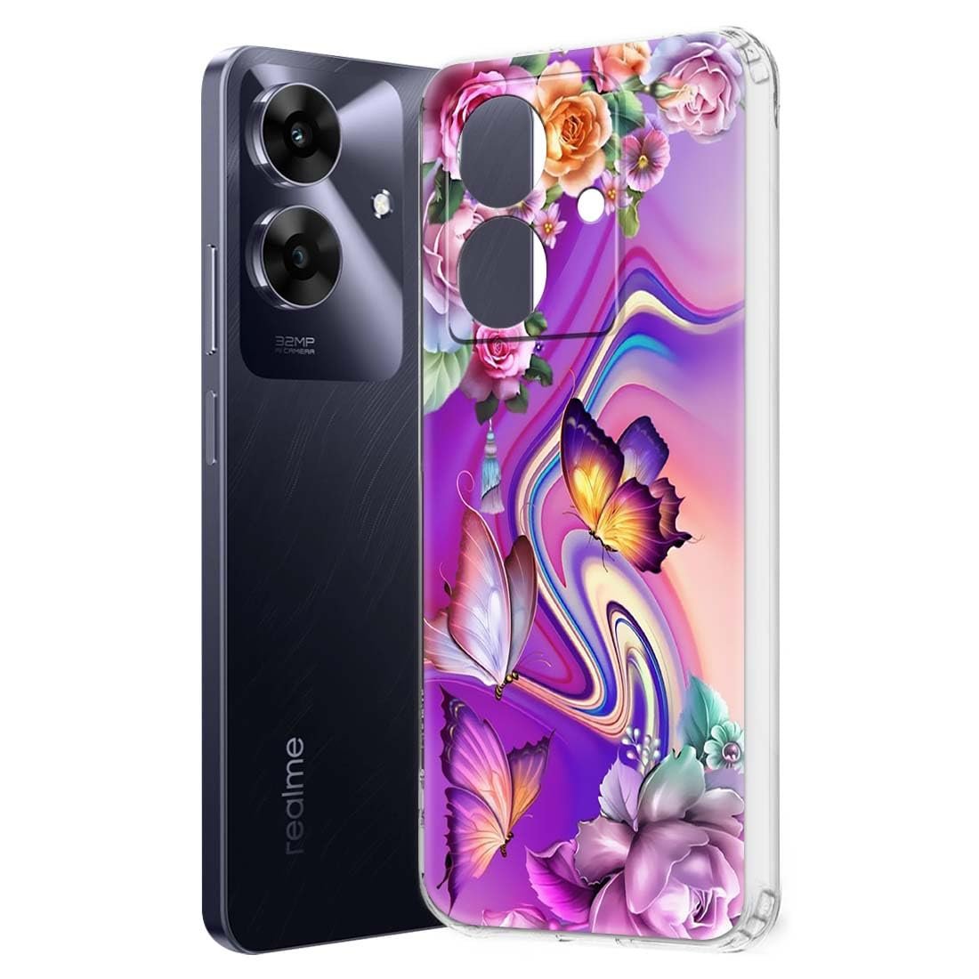 Fashionury Designer Case for realme NARZO N61, Back Cover for realme NARZO N61
