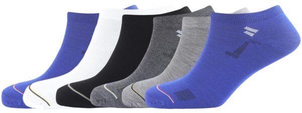 SJeware 12 Pairs Solid Cotton Ankle Length Socks