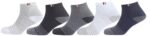 SJeware 12 Pairs Solid Cotton Ankle Length Socks