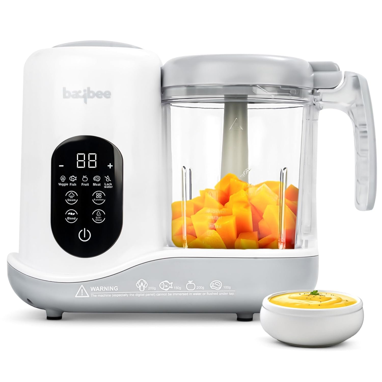 Baybee Blenzy 5-in-1 Electric Baby Food Processor | Baby Food Self Clean