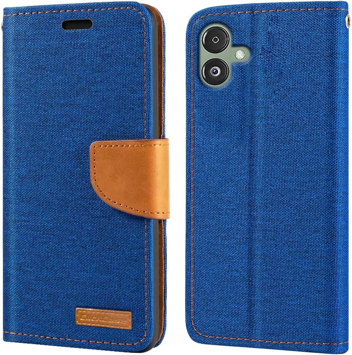 ClickCase Canvas Series for Samsung Galaxy M05 Cloth & Pu Samsung Galaxy M05