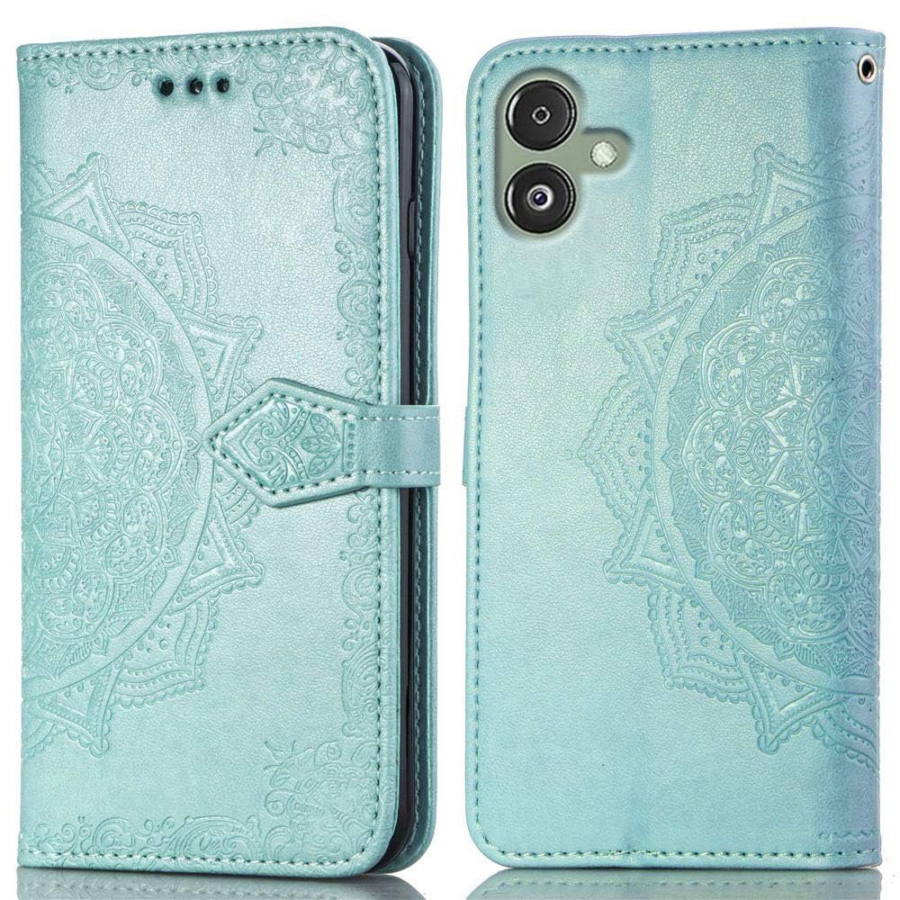 ClickCase Queen Series for Samsung Galaxy M05 Leather Flower Embossing Samsung Galaxy M05