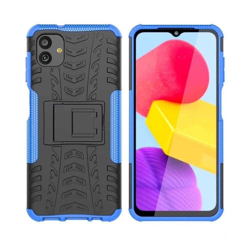 Fitsmart Shockproof Armor Heavy Duty Dazzle Case with Stand Double Samsung Galaxy M05