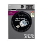 LG 9 Kg 5 Star AI Direct Drive Steam Wi-Fi Front Load Washing Machine