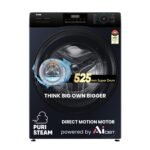 LG 9 Kg 5 Star AI Direct Drive Steam Wi-Fi Front Load Washing Machine