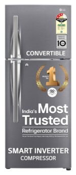 Samsung 236 L 3 Star Convertible Digital Inverter Frost-Free Double Door Refrigerator (Black Matt