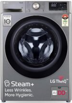 LG 9 Kg 5 Star AI Direct Drive Steam Wi-Fi Front Load Washing Machine