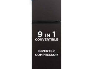 Samsung 236 L 3 Star Convertible Digital Inverter Frost-Free Double Door Refrigerator (Black Matt