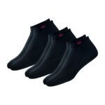 SJeware 12 Pairs Solid Cotton Ankle Length Socks