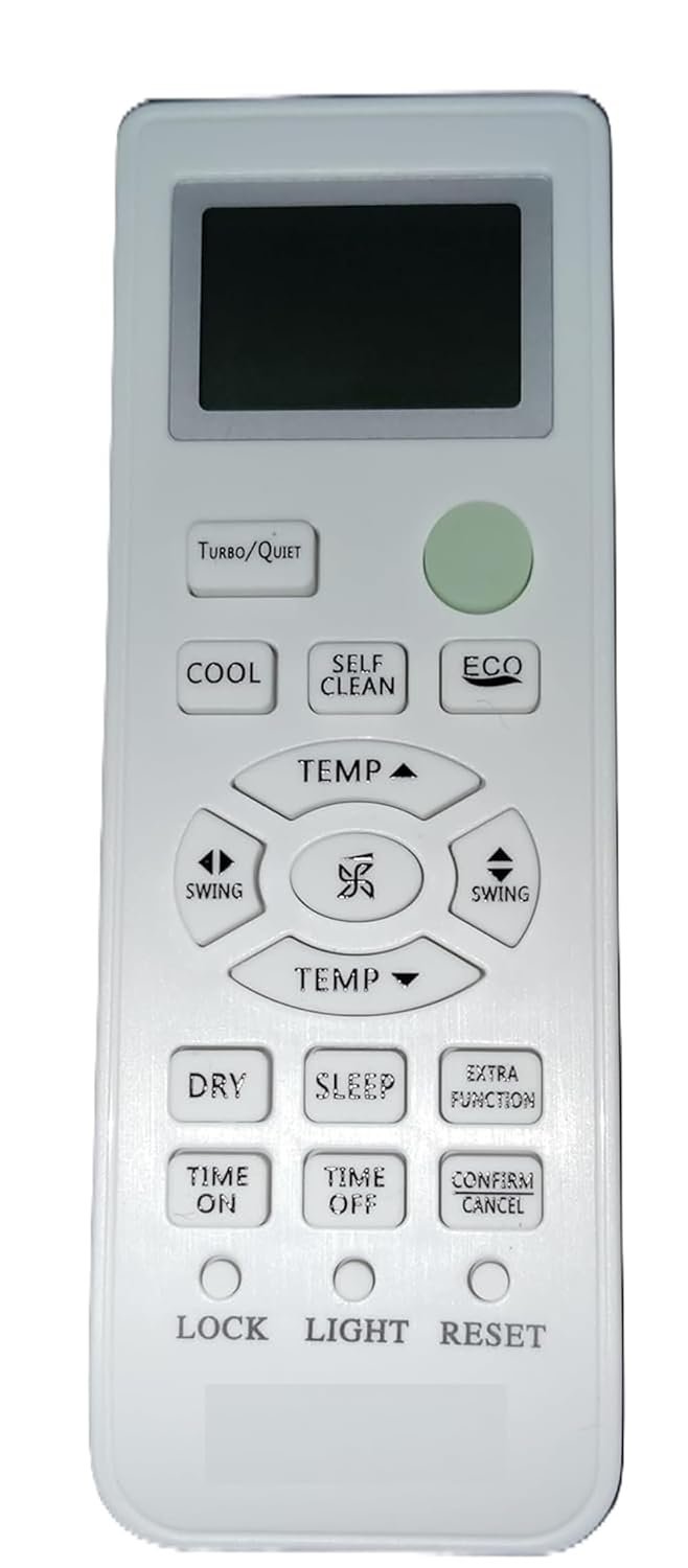 OKDEAL 5 Years Warranty Air Conditioner Remote Compatible for Haier Self Clean