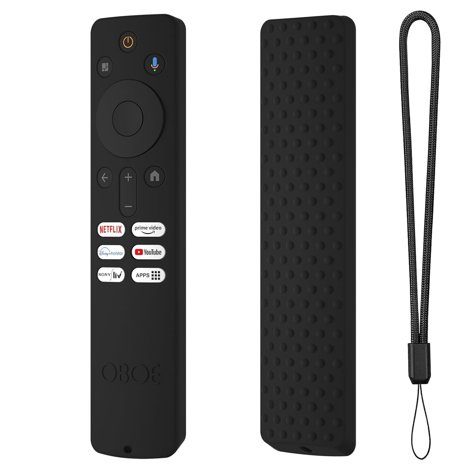 Oboe Silicone TV Remote Cover 'Compatible with' Xiaomi Mi Tv 2024)