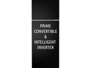 Samsung 236 L 3 Star Convertible Digital Inverter Frost-Free Double Door Refrigerator (Black Matt