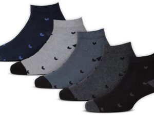 SJeware 12 Pairs Solid Cotton Ankle Length Socks