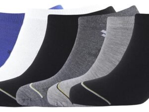 SJeware 12 Pairs Solid Cotton Ankle Length Socks