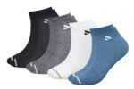 SJeware 12 Pairs Solid Cotton Ankle Length Socks