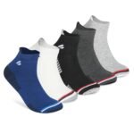 SJeware 12 Pairs Solid Cotton Ankle Length Socks