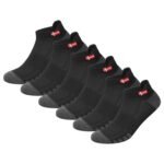 SJeware 12 Pairs Solid Cotton Ankle Length Socks