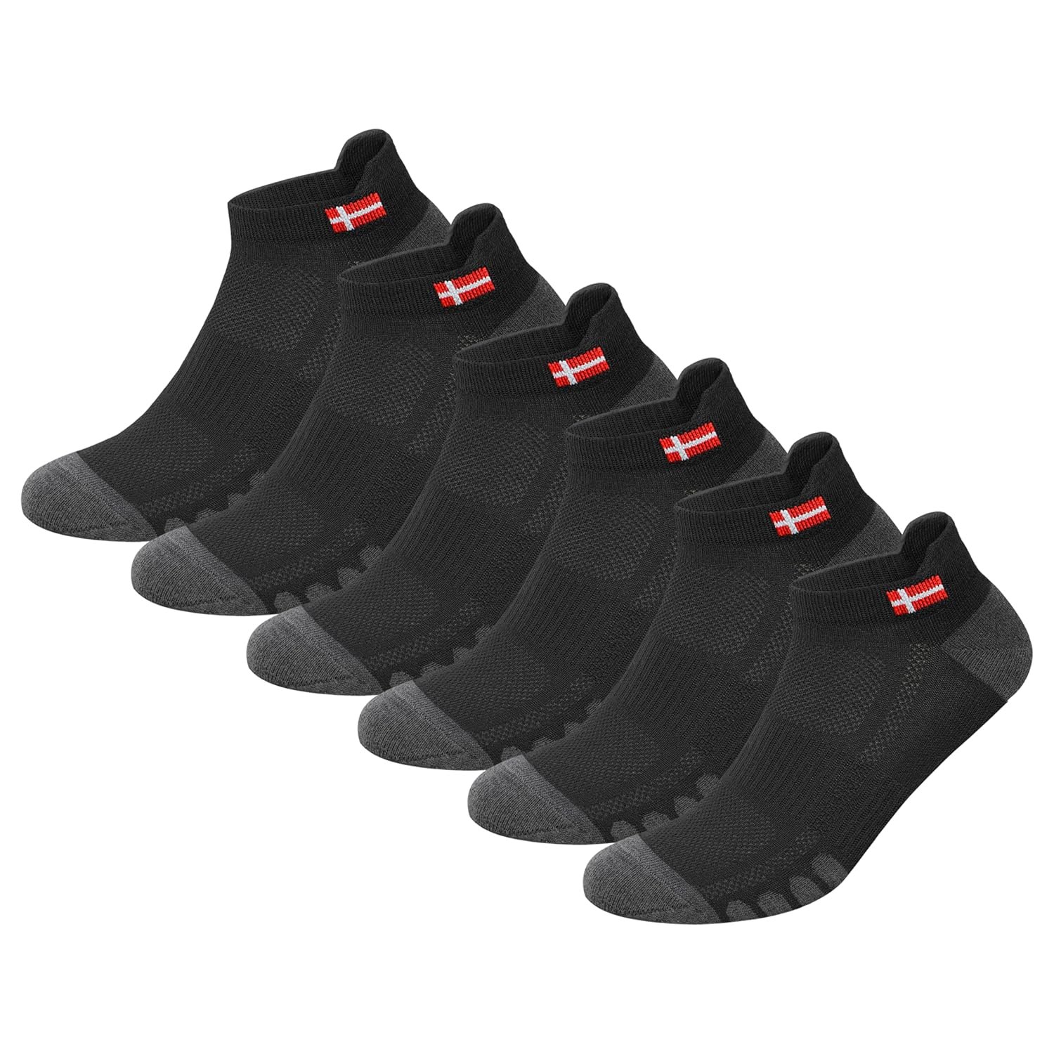 SWAGR 6 Pairs Sports Socks for Men Ankle Length Athletic SJeware 12 Pairs Solid Cotton Ankle Length Socks