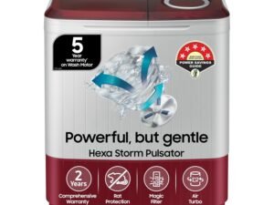 LG 8.5 Kg 5 Star Semi-Automatic Top Load Washing Machine