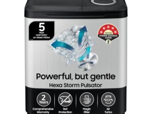 LG 8.5 Kg 5 Star Semi-Automatic Top Load Washing Machine