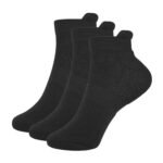 SJeware 12 Pairs Solid Cotton Ankle Length Socks