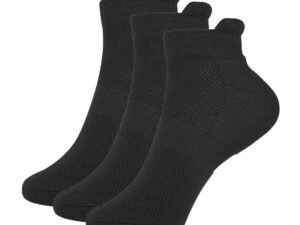 SJeware 12 Pairs Solid Cotton Ankle Length Socks