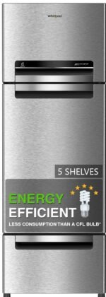 Whirlpool 235 L Frost Free Triple-Door Refrigerator (ProttOn Roy Radiant Steel
