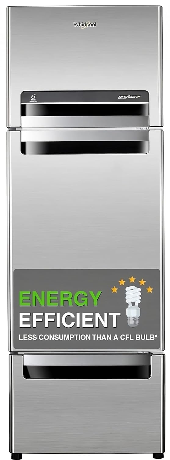 Whirlpool 240 L Frost Free Multi-Door Triple Door Refrigerator (Grey) Samsung 236 L 3 Star Convertible Digital Inverter Frost-Free Double Door Refrigerator (Black Matt