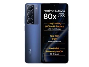 realme NARZO 80x 5G (Deep Ocean, 6GB+128GB) – Product Description