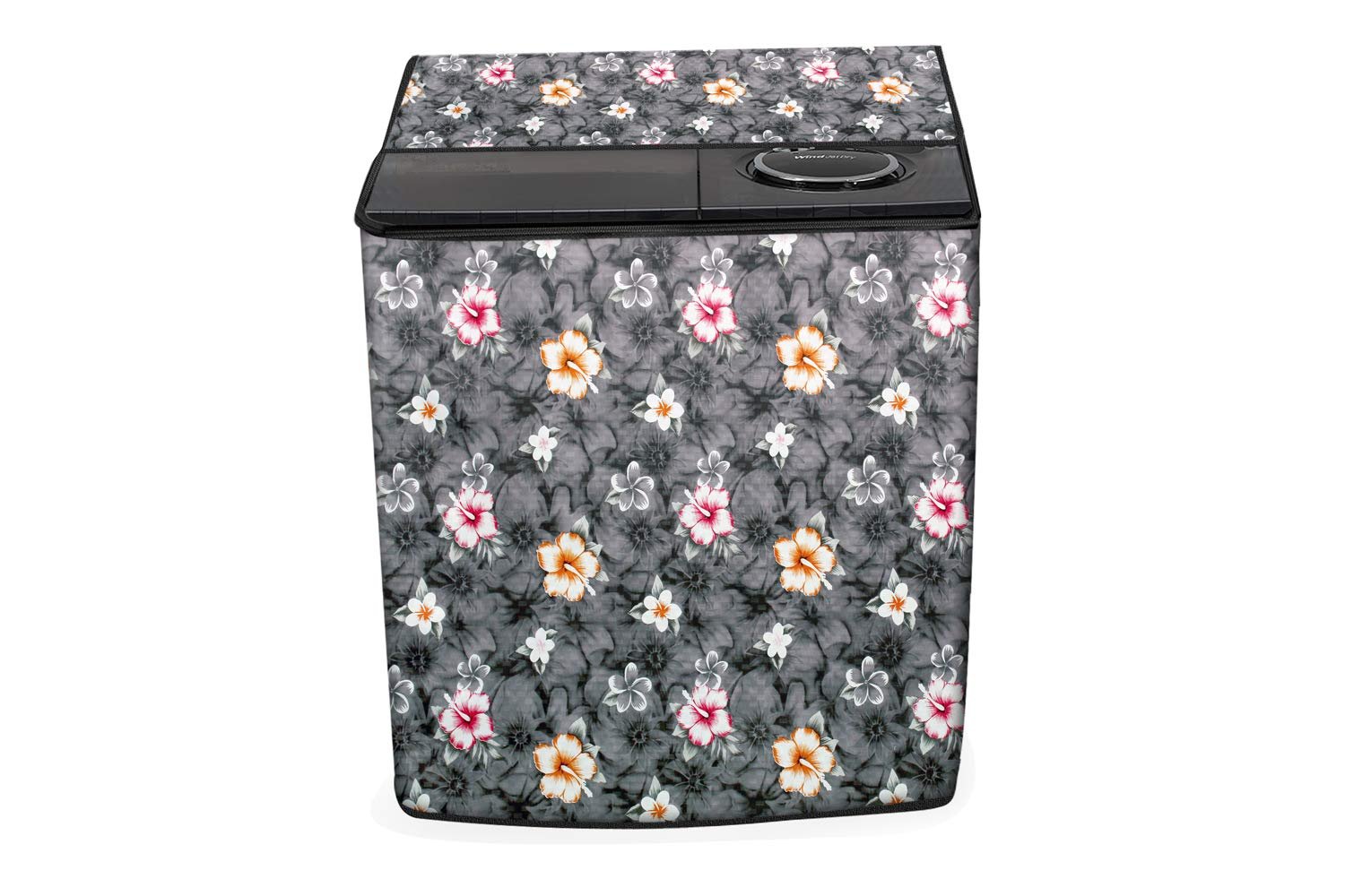 Stylista Washing Machine Cover Compatible for LG 8.5 KG Semi-Automatic LG 8.5 Kg 5 Star Semi-Automatic Top Load Washing Machine