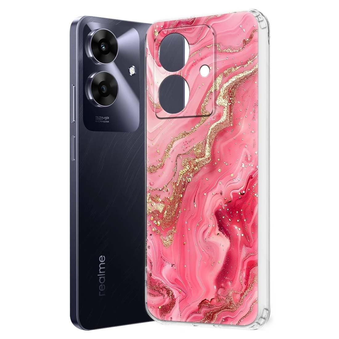 Fashionury Silicone Designer Printed Back Case Cover for realme NARZO realme NARZO N61