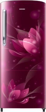 Samsung 183 L 4 Star Digital Inverter Direct-Cool Single Door Refrigerator (Red)