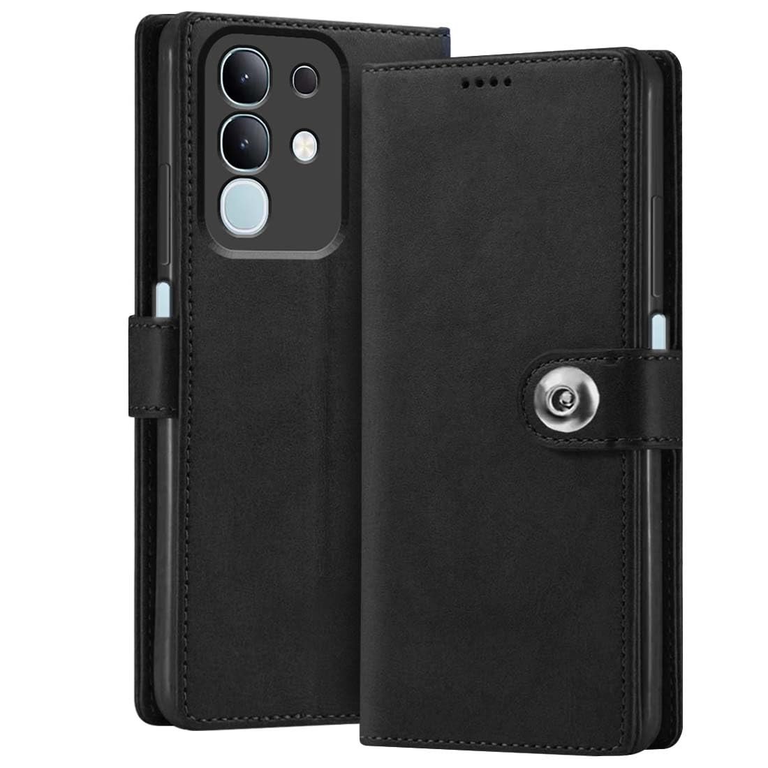 Fashionury Flip Back Case for iQOO Z10x 5G / Vivo iQOO Z10x 5G