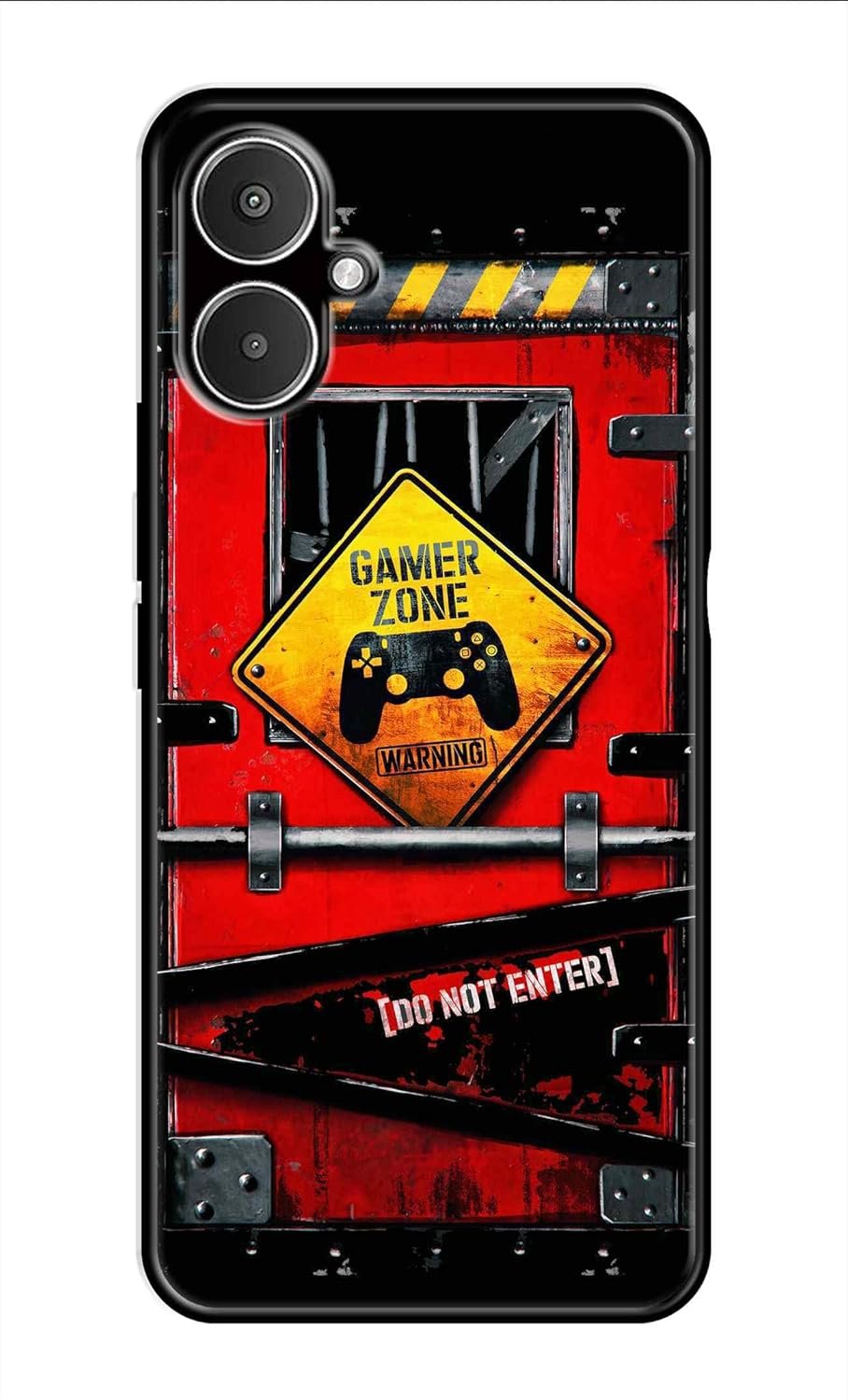 PRINTFIDAA® Metal TPU Printed Back Cover for Mi Redmi 13C Redmi 13C 5G