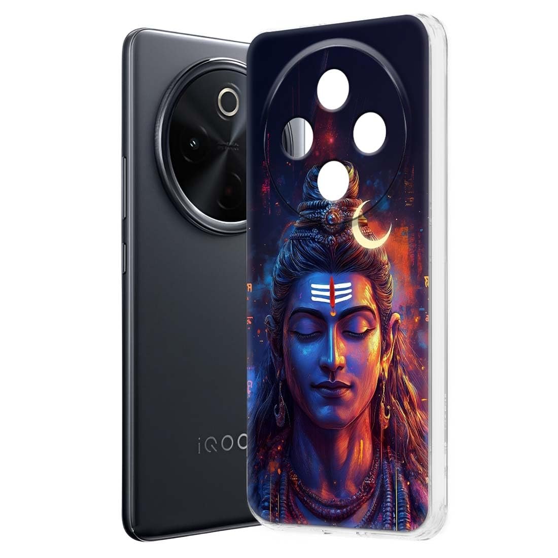 Nainz Designer Printed Soft Silicone Back Case Cover for iQOO iQOO Z10 5G