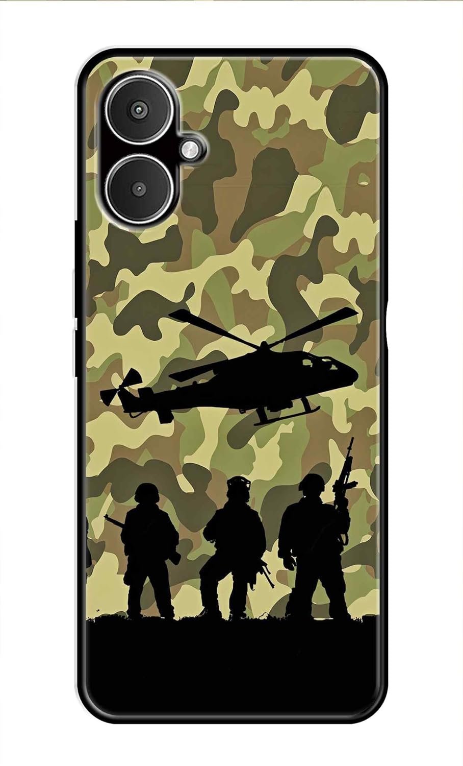 PRINTFIDAA® Metal TPU Printed Back Cover for Mi Redmi 13C Redmi 13C 5G