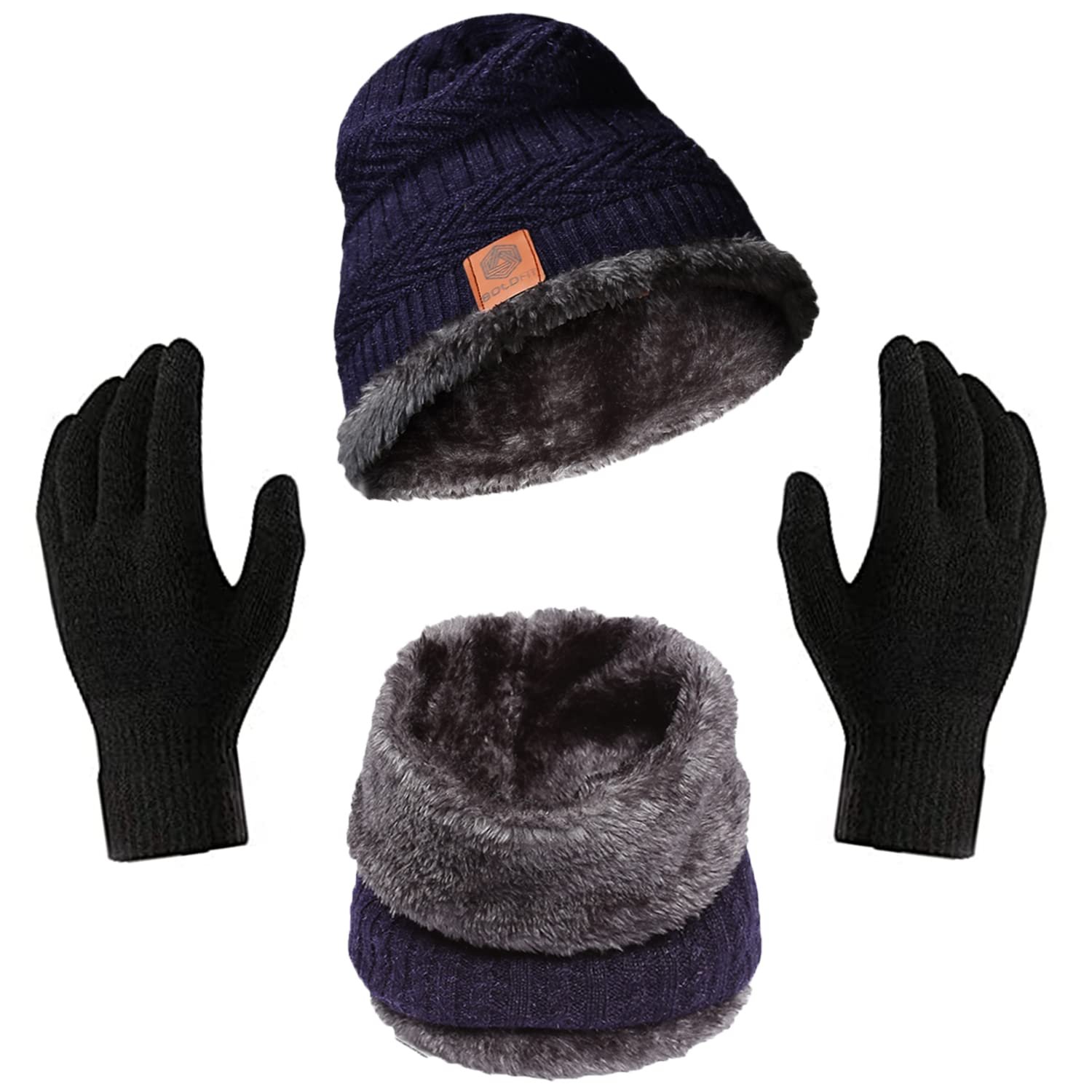 Boldfit Winter Cap for Men Winter Wear for Women Woolen Boldfit Winter Cap Set