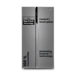 LG 630 L Frost-Free Inverter Wi-Fi InstaView Side-by-Side Refrigerator (Matte Black