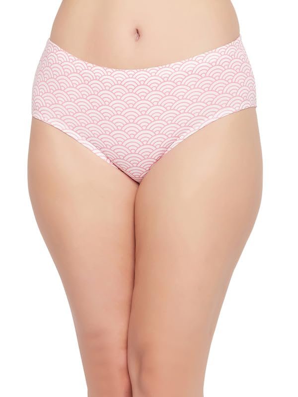 Clovia Women's Cotton Medium Waist Inner Elastic Hipster Panty Jockey Women Cotton Hipster Brief (Pack of 3)