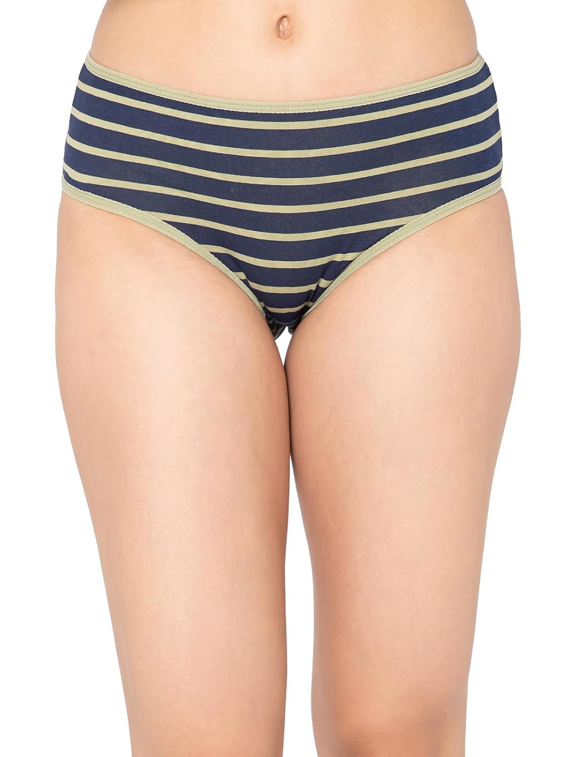 Clovia Women's Cotton Mid Waist Animal Print Hipster Panty Jockey Women Cotton Hipster Brief (Pack of 3)