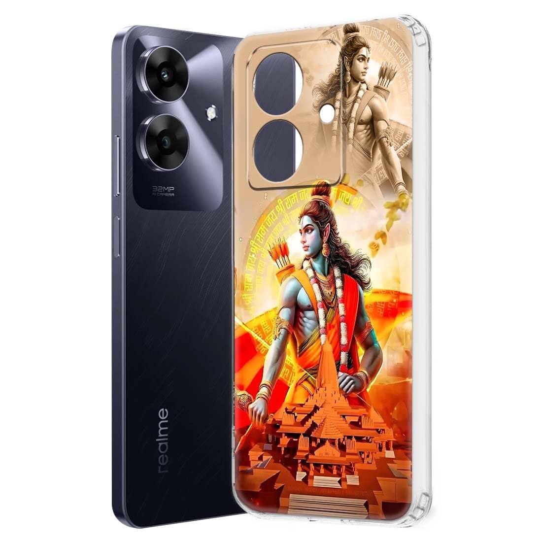 Fashionury Back Cover for realme NARZO N61 Designer, Printed,Transparent,Flexible, Silicon realme NARZO N61