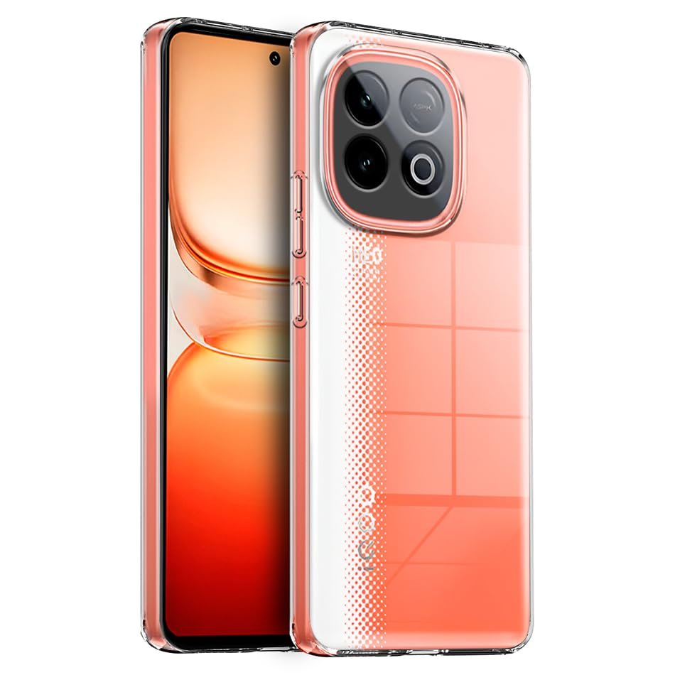 Fashionury Shockproof Crystar Clear Back Case Cover for iQOO Neo iQOO Neo 10