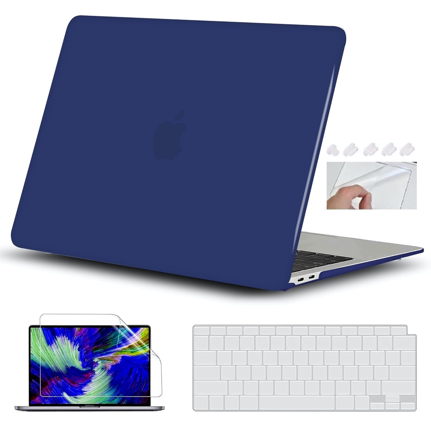 Gioia Bazaar Compatible with MacBook Air 13.6 inch Case Cover 2022 Apple MacBook Air (M2