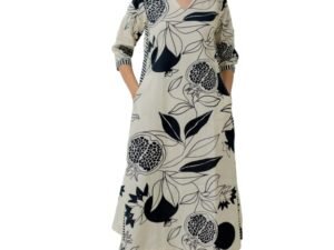 GoSriKi Women’s Rayon Blend Anarkali Printed Kurta with Palazzo & Dupatta