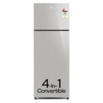 Haier 325 L 2 Star Convertible Triple Inverter Frost-Free Double Door (Black Glass