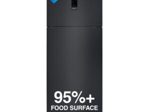 Samsung 465 L 2 Star Frost-Free Double Door Smart Wi-Fi Refrigerator (Black Matt)