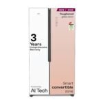 LG 630 L Frost-Free Inverter Wi-Fi InstaView Side-by-Side Refrigerator (Matte Black