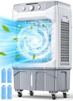 Avira 8 L Mini Fridge Portable Compact Refrigerator (White)